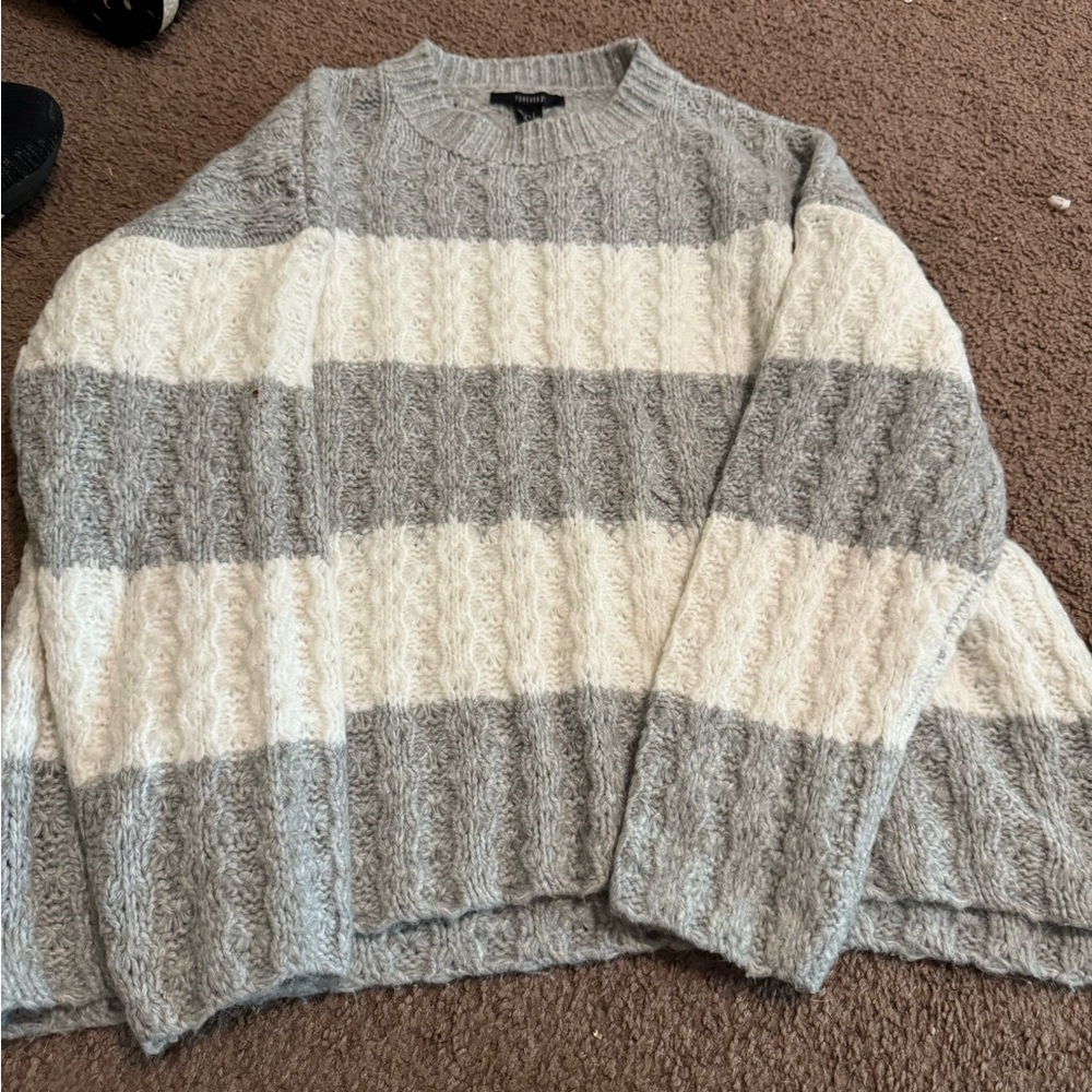 Chunky knit sweater